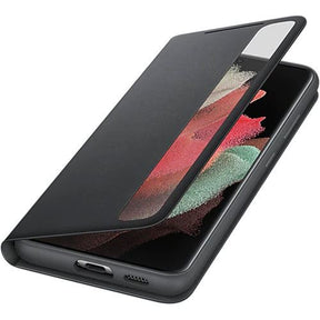 FUNDA CL VIEW S21 ULTRA NEGRA