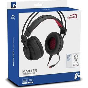 MAXTER Stereo Headset - for PS4, black (SL-450300-BK)