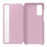 FUNDA CLEAR VIEW S20FE VIOLETA