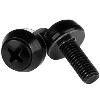 50 TWISTERS M6X12MM NEGRO