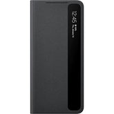 FUNDA CL VIEW S21 ULTRA NEGRA