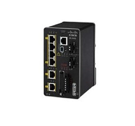 Cisco Industrial Ethernet 2000 Series - Interruptor - Administrado - 4 x 10/100 + 2 x 10/100/1000 - montável em trilho DIN