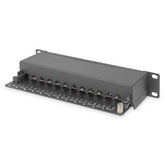 PANEL 1U CON 12 RJ45 STP CAT 6