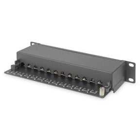 PPANEL 1U WITH 12 RJ45 STP CAT 6