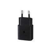 CARGADOR 15W SIN CABLE USB-C NEGRO