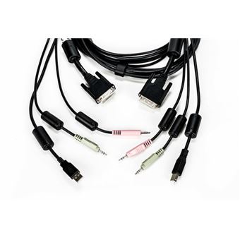 CABLE ASSY 1-DVI-I/1-USB/2-AUDIO