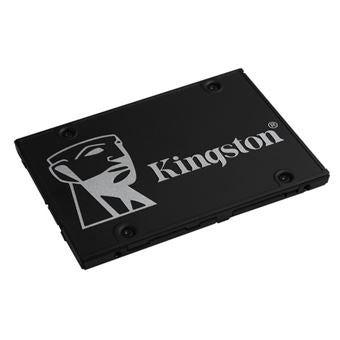 Kingston KC600 Desktop/Notebook Upgrade Kit - SSD - encriptado - 256 GB - interna - 2.5" - SATA 6Gb/s - 256-bits AES - Self-Encrypting Drive (SED), TCG Opal Encryption