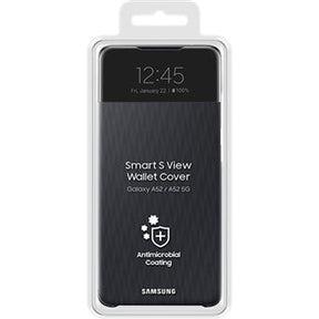 SAMSUNG A52 CAPA SMART S VIEW WALLET COVER BLACK