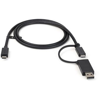 CABLE USB-C CON ADAPTADOR USBA