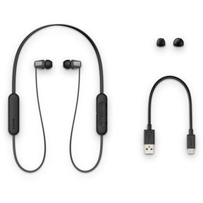 IN EAR BT BLACK EARPHONES