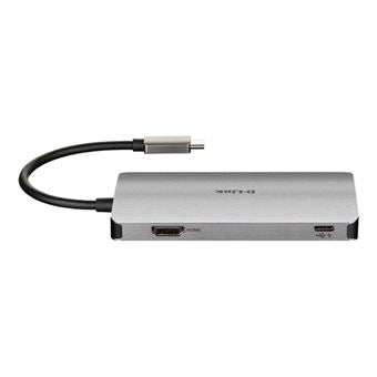 D-LINK HUB USB-C 6 EM 1 COM LEITOR D-LINK HUB USB-C 6 EM 1 COM LEITOR DE CARTÕES