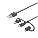 CABLE USB A MICRO USB TIPO C