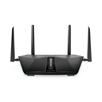 NETGEAR Nighthawk AX5 RAX43 - Wireless Router - 4 Port Switch - GigE - 802.11a/b/g/n/ac/ax - Dual Band