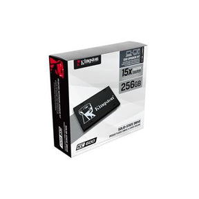 Kingston KC600 Desktop/Notebook Upgrade Kit - SSD - encriptado - 256 GB - interna - 2.5" - SATA 6Gb/s - 256-bits AES - Self-Encrypting Drive (SED), TCG Opal Encryption