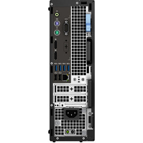 Dell 3430 Small Form Factor - SFF - Core i7 8700 / 3.2 GHz - vPro - RAM 8 GB - SSD 256 GB - Gravador DVD - UHD Graphics 630 - GigE - Win 10 Pro 64-bit - monitor: nenhum - preto - BTP