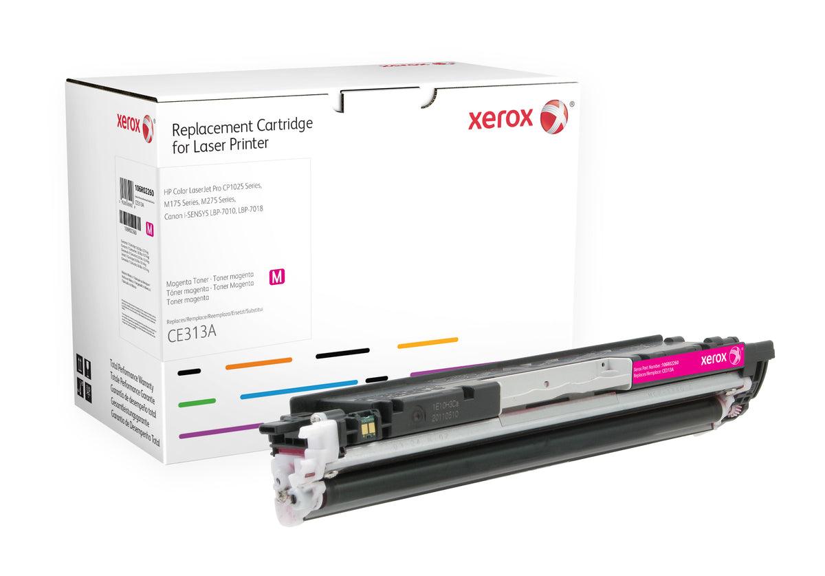 Xerox - Magenta - compatible - toner cartridge (option for: HP CE313A) - for HP Color LaserJet Pro CP1025, LaserJet Pro MFP M175, TopShot LaserJet Pro M275