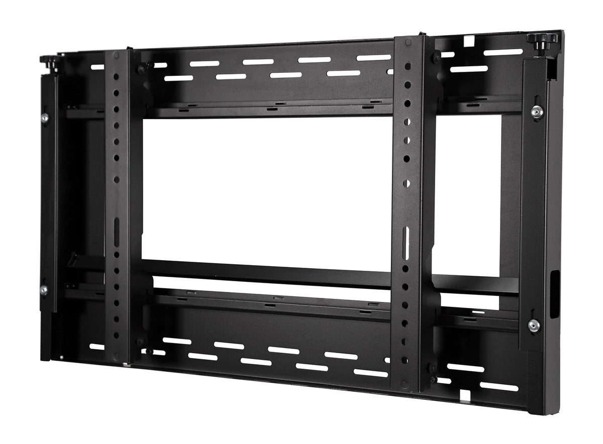 Peerless DS-VW665 - Kit de montaje (montaje en pared) - para panel plano - revestimiento negro mate - tamaño de pantalla: 40"-65" - montable en pared
