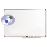 Nobo Elipse - White board - wall mountable - 1800 x 1200 mm - melamine - non-magnetic