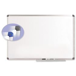 Nobo Elipse - White board - wall mountable - 1800 x 1200 mm - melamine - non-magnetic