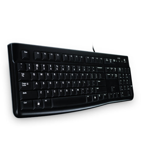 Logitech K120 - Teclado - USB - Russo