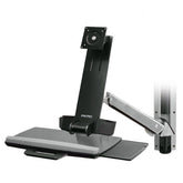 Ergotron StyleView - Kit de montagem (pega, suporte de rato, 2 protecções de fixação, 2 canais de cabo, descanso para pulso, suporte de scanner de código de barras, montagem de CPU na parede, braço de monitor ajustável, calha de parede de 34", Kits d