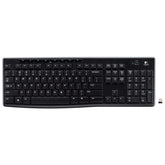 Logitech Wireless Keyboard K270 - Teclado - sem fios - 2.4 GHz - Suíço