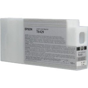 Epson T6429 - 150 ml - light light black - original - ink cartridge - for Stylus Pro 7890, Pro 7900, Pro 9890, Pro 9900, Pro WT7900