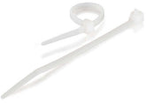 C2G - Cable loop - 30 cm - white (pack of 100)