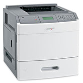 Lexmark T654dn - Printer - B/W - Duplex - Laser - A4/Legal - 1200 x 1200 dpi - up to 53 ppm - capacity: 650 sheets - USB, LAN, USB host