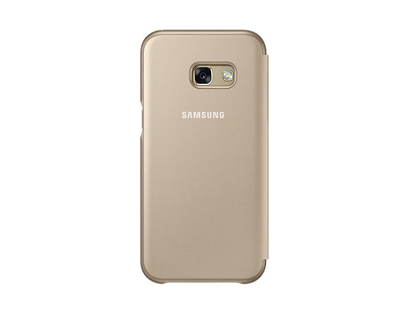 SAMSUNG Galaxy A3 2017 Neon Flip Gold Case - EF-FA320PFEGWW