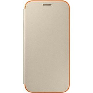 SAMSUNG Galaxy A3 2017 Neon Flip Gold Case - EF-FA320PFEGWW