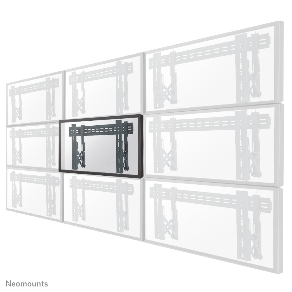 Neomounts by Newstar LED-VW1000BLACK - Suporte - para visor LCD - preto - tamanho de tela: 32"-75" - montável em parede