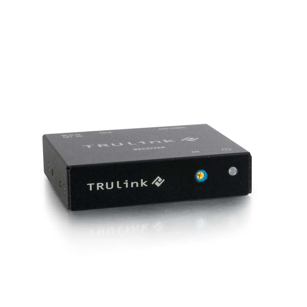 C2G TruLink VGA sobre Cat5 Box Receiver - Extensor de video - receptor - sobre CAT 5 - hasta 100 m