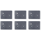 APC Cable Containment Brackets with PDU Mounting - PDU Mounting Brackets - Black - for NetShelter SX