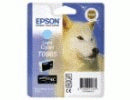 Epson T0965 - 11.4 ml - azul cyan claro - original - blister com RF/alarme acústico - tinteiro - para Stylus Photo R2880