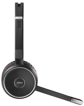 Jabra Evolve 75+ UC Stereo - Headphones - in ear - bluetooth - wireless - active noise canceling - USB