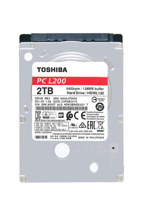 Disk 2.5 NB 9.5mm 2TB TOSHIBA 128Mb SATA 6Gb/s 54rp-L200