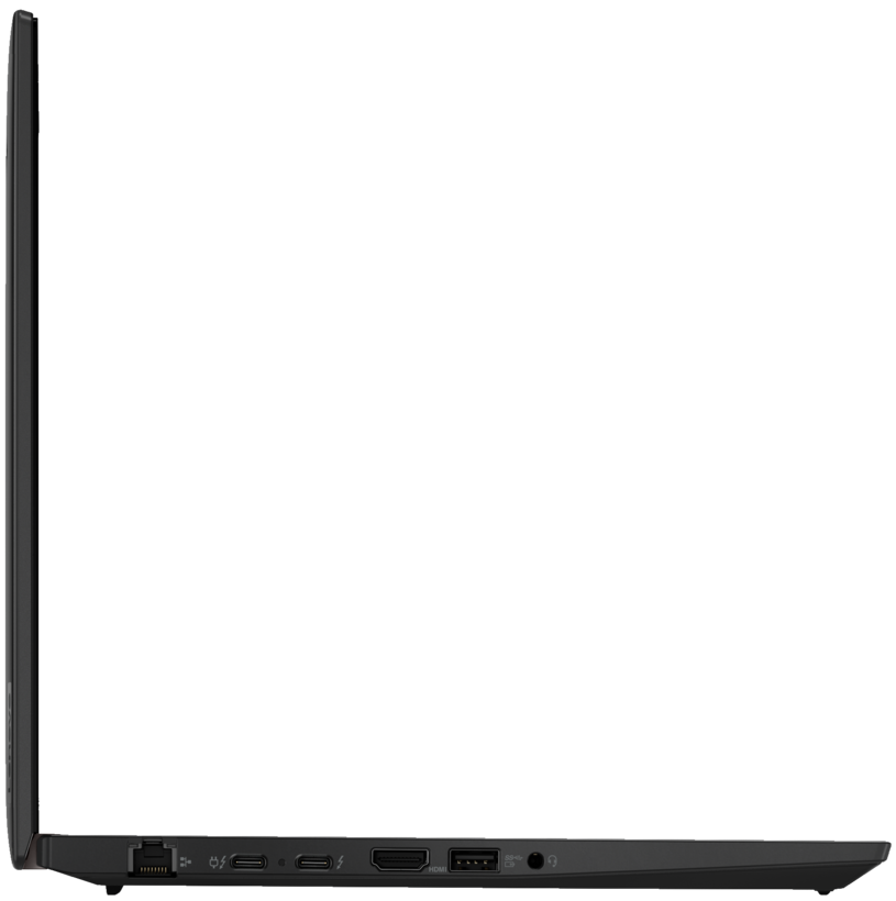 Lenovo ThinkPad T14 Gen 3 21AH - 180 degree hinge design - Intel Core i7 1260P / 2.1GHz - Win 11 Pro - Iris Xe Graphics - 16GB RAM - 512GB SSD TCG Opal Encryption 2, NVMe - 14" IPS 1920 x 1200 - Wi-Fi 6E - black thunder - kbd: English -