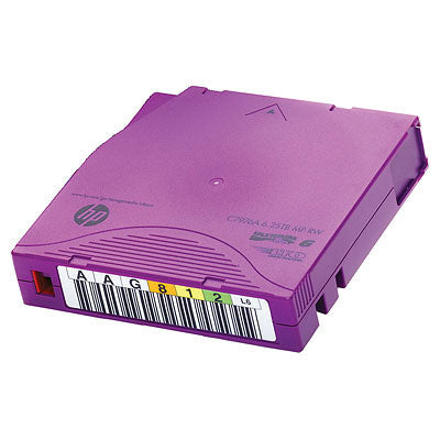 HPE Ultrium RW Custom Labeled Data Cartridge - 20 x LTO Ultrium 6 6.25 TB - etiquetado - púrpura - para StoreEver MSL2024, MSL4048, MSL8096, StoreEver 1/8 G2