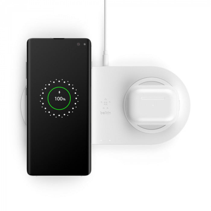 2x 10W Dual Wireless Charging Pad with P