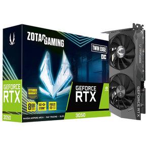 VGA ZOTAC GAMING RTX3050 DOBLE EDGE OC 8GB GDDR6 HDMI/3DP