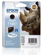 Epson T1001 - 25.9 ml - black - original - blister - ink cartridge - for Stylus SX510W, SX515W, SX600FW, SX610FW, Stylus Office B40W, BX600FW, BX610FW