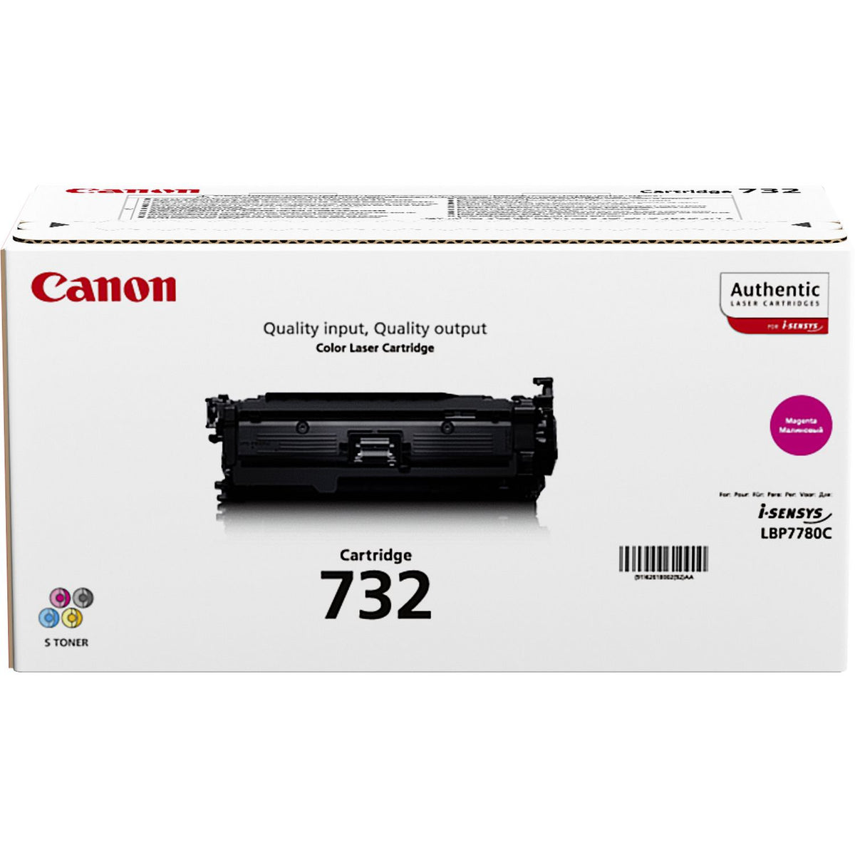 Canon 732 M - Magenta - original - cartucho de toner - para i-SENSYS LBP7780Cx