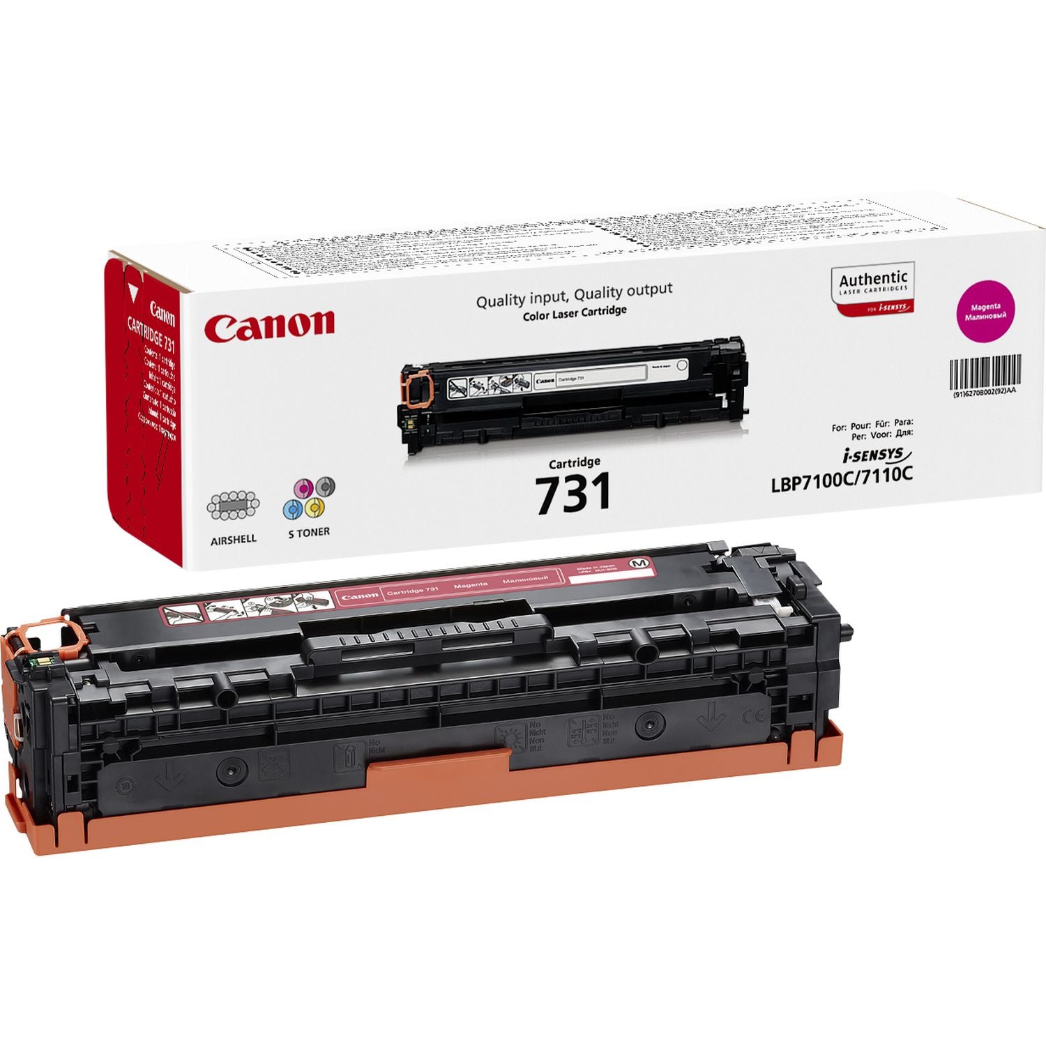 CANON TONER MAGENTA 731 1500PG