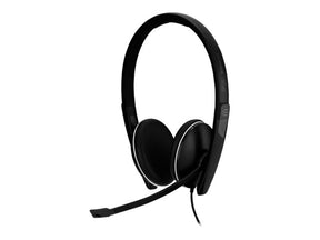 EPOS I SENNHEISER ADAPT SC 165 USB - Headphones - in ear - with cable - active noise canceling - USB, 3.5mm jack - black, white - Certified for Skype for Business