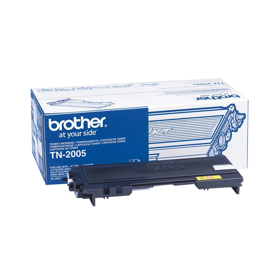 Brother TN2005 - Negro - original - cartucho de tóner - para Brother HL-2035, HL-2037