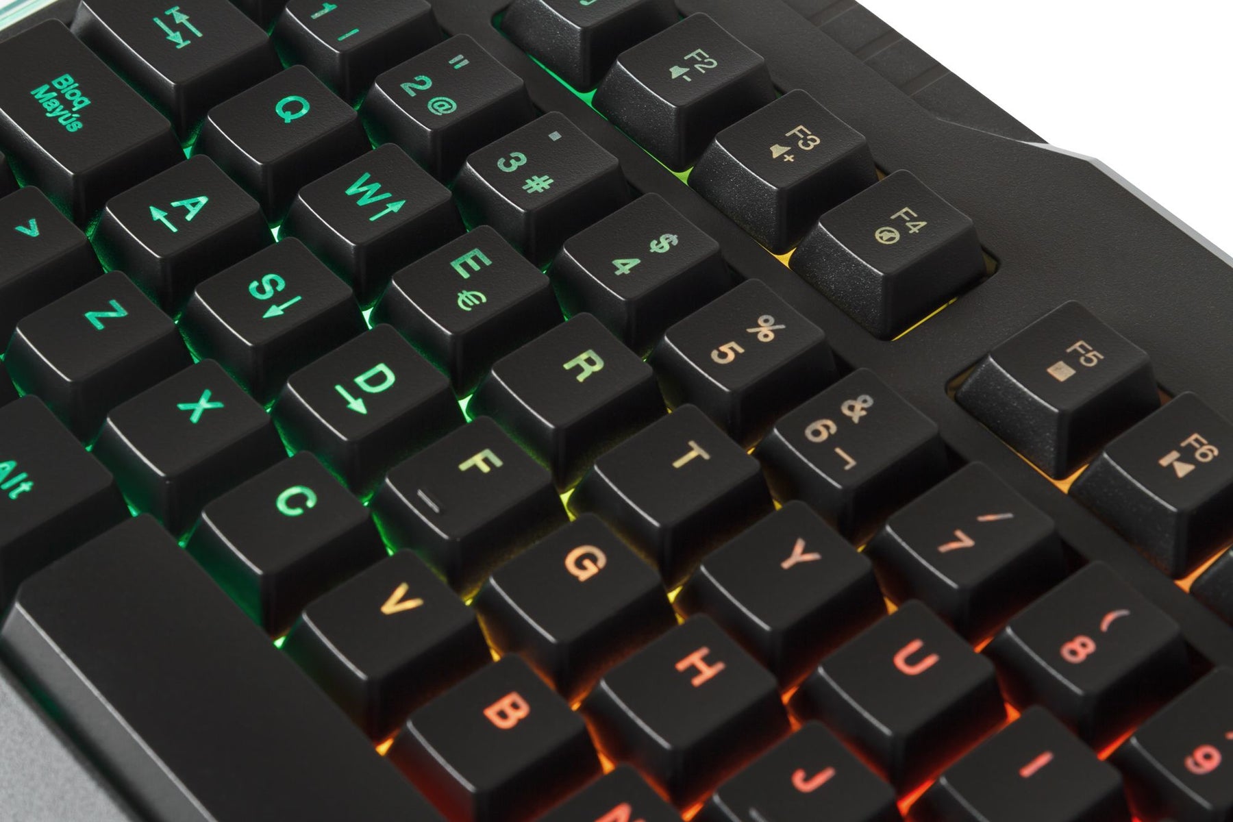 MARS GAMING Keyboard, RGB rainbow, Anti-Ghosting, Portuguese Layout - MRK0PORTU