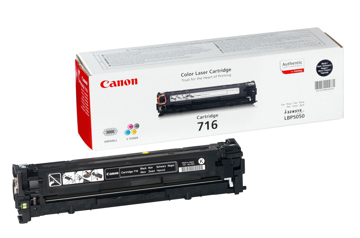 TONER CANON NEGRO 716 LBP5050/MFC8050