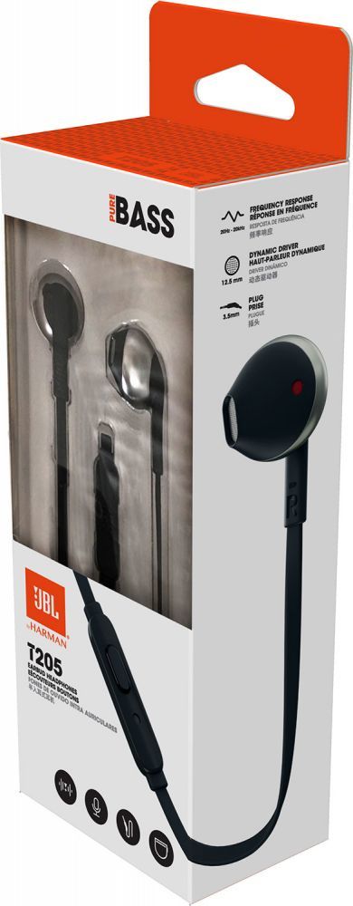 Auriculares JBL T205 Negros