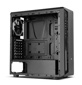 Caja NOX Infinity Atom Glass RGB Negra ATX